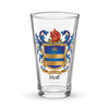 Holt Family Crest beer glass