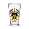 Hopkins Family Crest beer glass