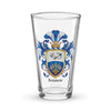 Ivanov Family Crest beer glass