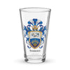Ivanova Family Crest beer glass