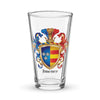 Jimenez Family Crest beer glass - Navarre origin