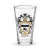 Jordan Family Crest beer glass - Irish origin