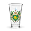 Love Family Crest beer glass