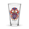 Marquez Family Crest beer glass