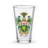 McCartan Family Crest beer glass