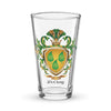 McClary Family Crest beer glass