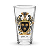 McGee Family Crest beer glass - Scots-Irish origin