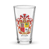 McGrath Family Crest beer glass