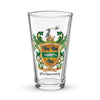 McSweeney Family Crest beer glass