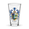 Meyer Family Crest beer glass