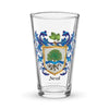 Neal Family Crest beer glass - Anglo-Norman