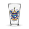 O'Flynn Family Crest beer glass