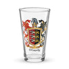 O'Grady Family Crest beer glass