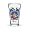 O'Keane Family Crest beer glass