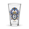 Ochoa Family Crest beer glass