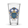 Padilla Family Crest beer glass