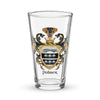 Palmer Family Crest beer glass