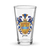 Park Family Crest beer glass