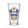 Paul Family Crest beer glass