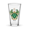 Reay Family Crest beer glass