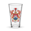 Rios Family Crest beer glass