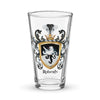 Roberts Family Crest beer glass - Welsh origin