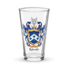 Roberts Family Crest beer glass - English origin