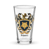 Schwartz Family Crest beer glass