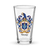 Sharp Family Crest beer glass