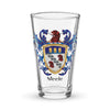 Steele Family Crest beer glass