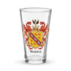 Walden Family Crest beer glass
