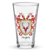 Ziegler Family Crest beer glass