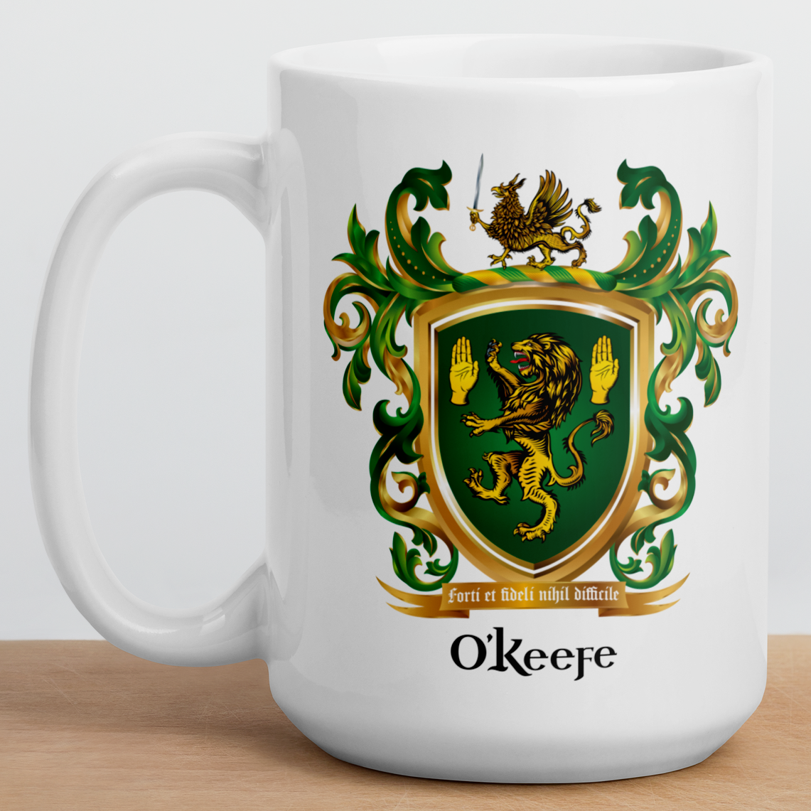 O'Keefe Family Crest mug
