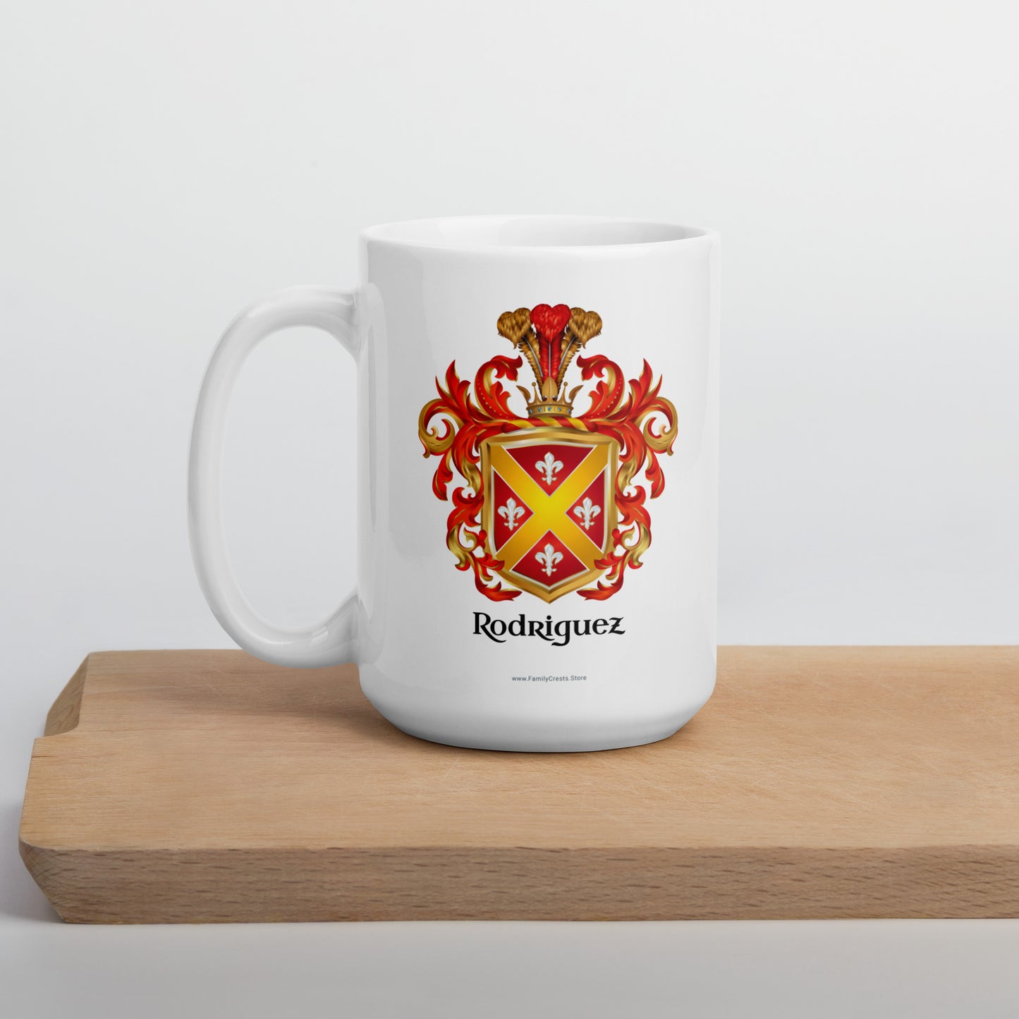 Rodriguez Family Crest mug