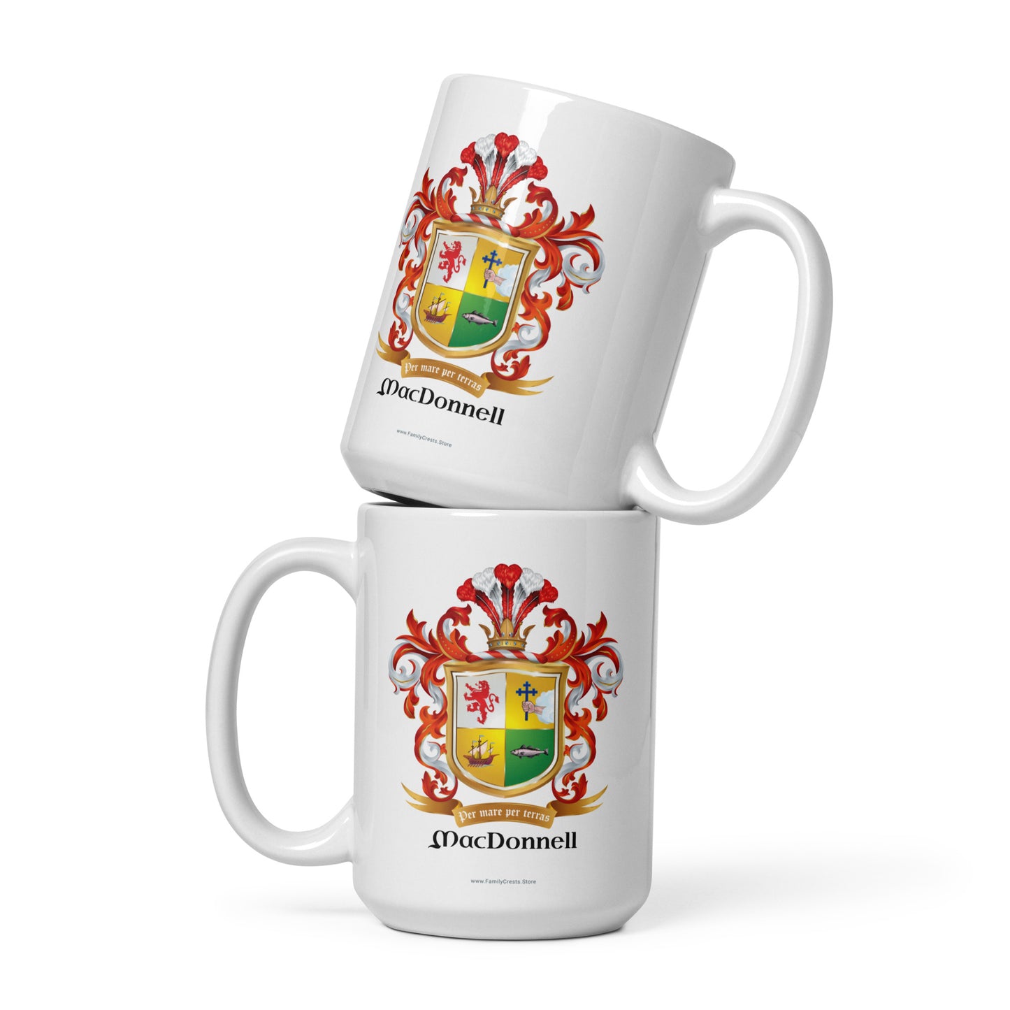 MacDonnell Family Crest mug