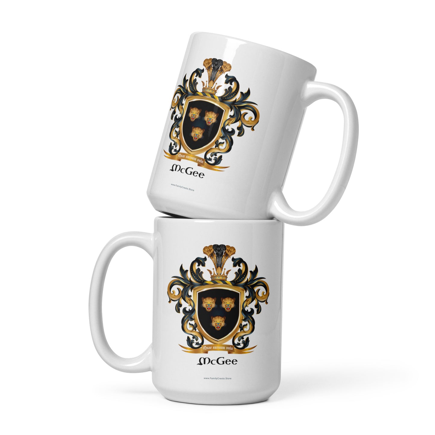McGee Family Crest mug