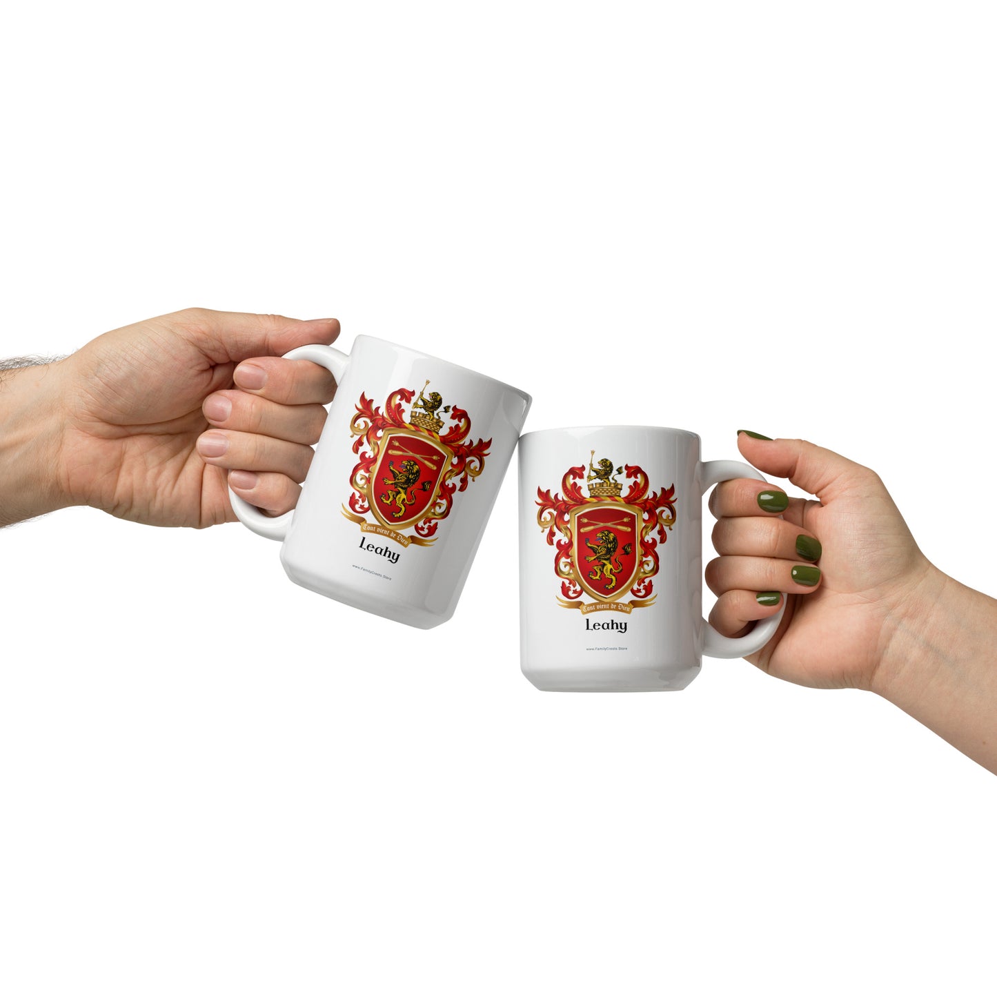Leahy Family Crest mug