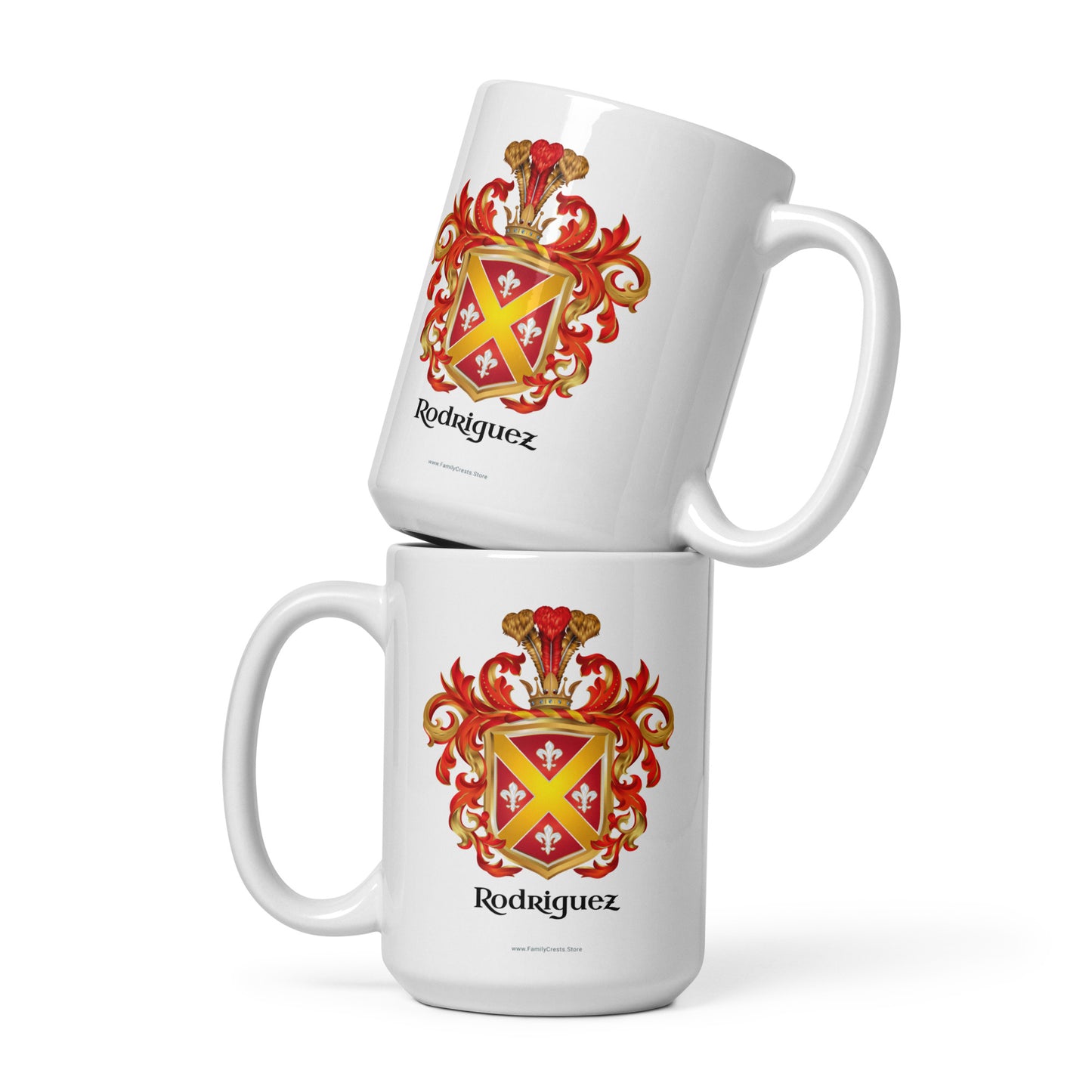 Rodriguez Family Crest mug