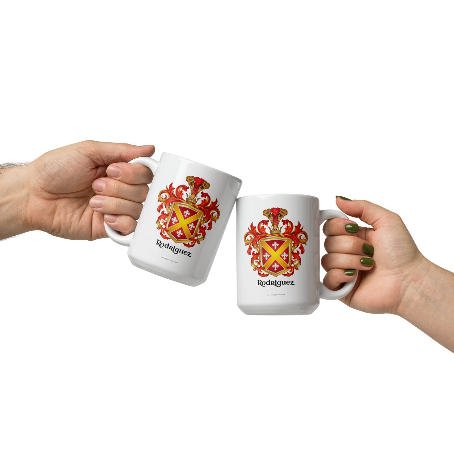 Rodriguez Family Crest mug