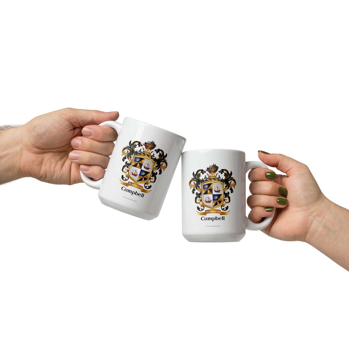 Campbell Family Crest mug - Argyll origin