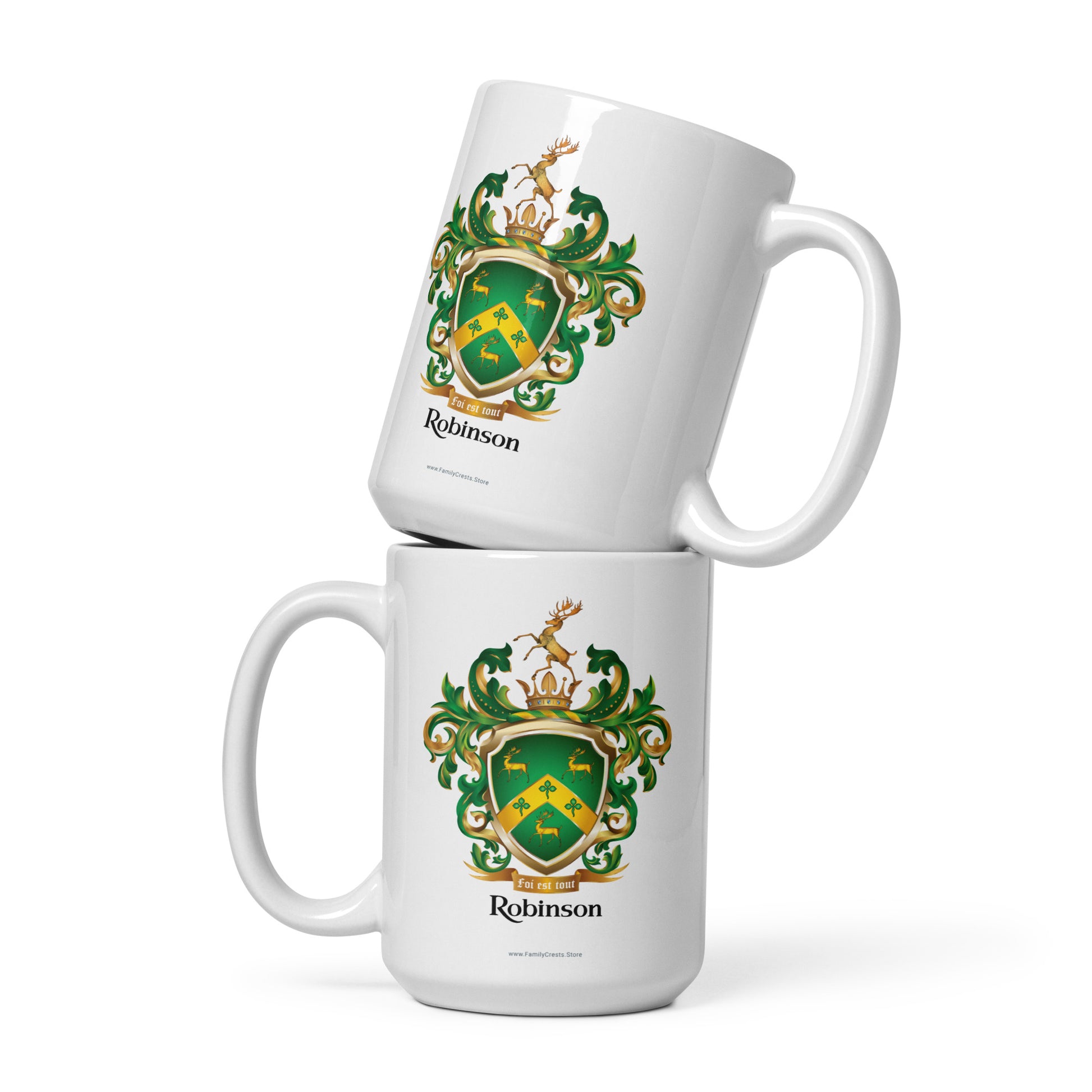 Robinson Family Crest mug-Family Crests Store