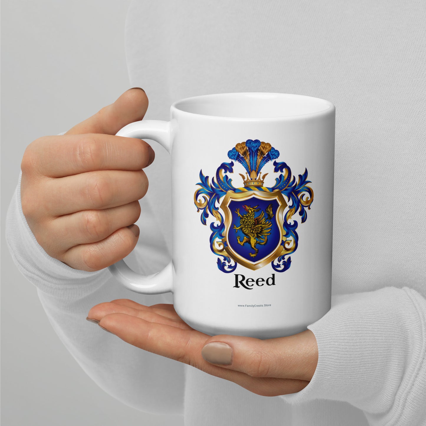 Reed Family Crest mug
