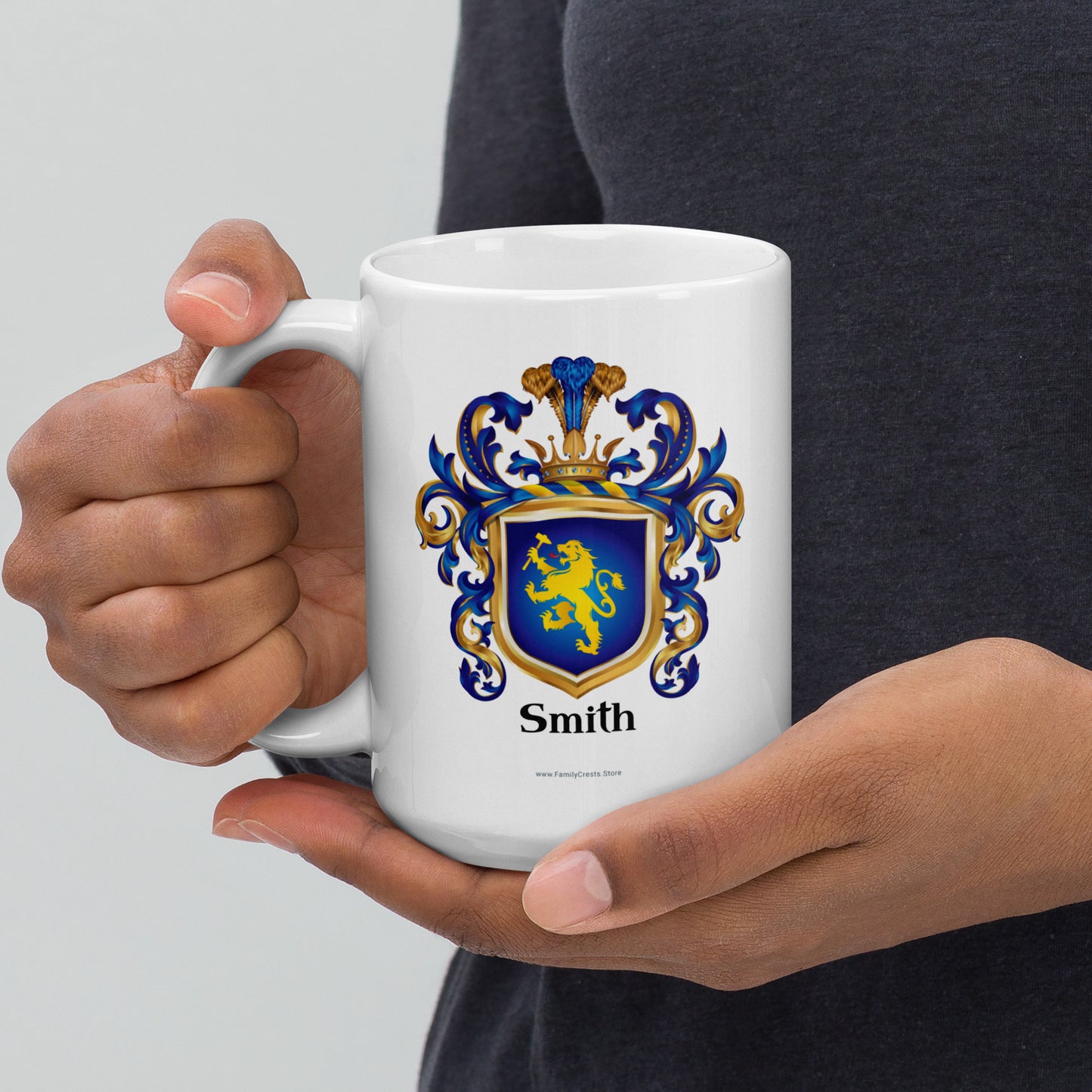 Smith Family Crest mug - Germanic origin