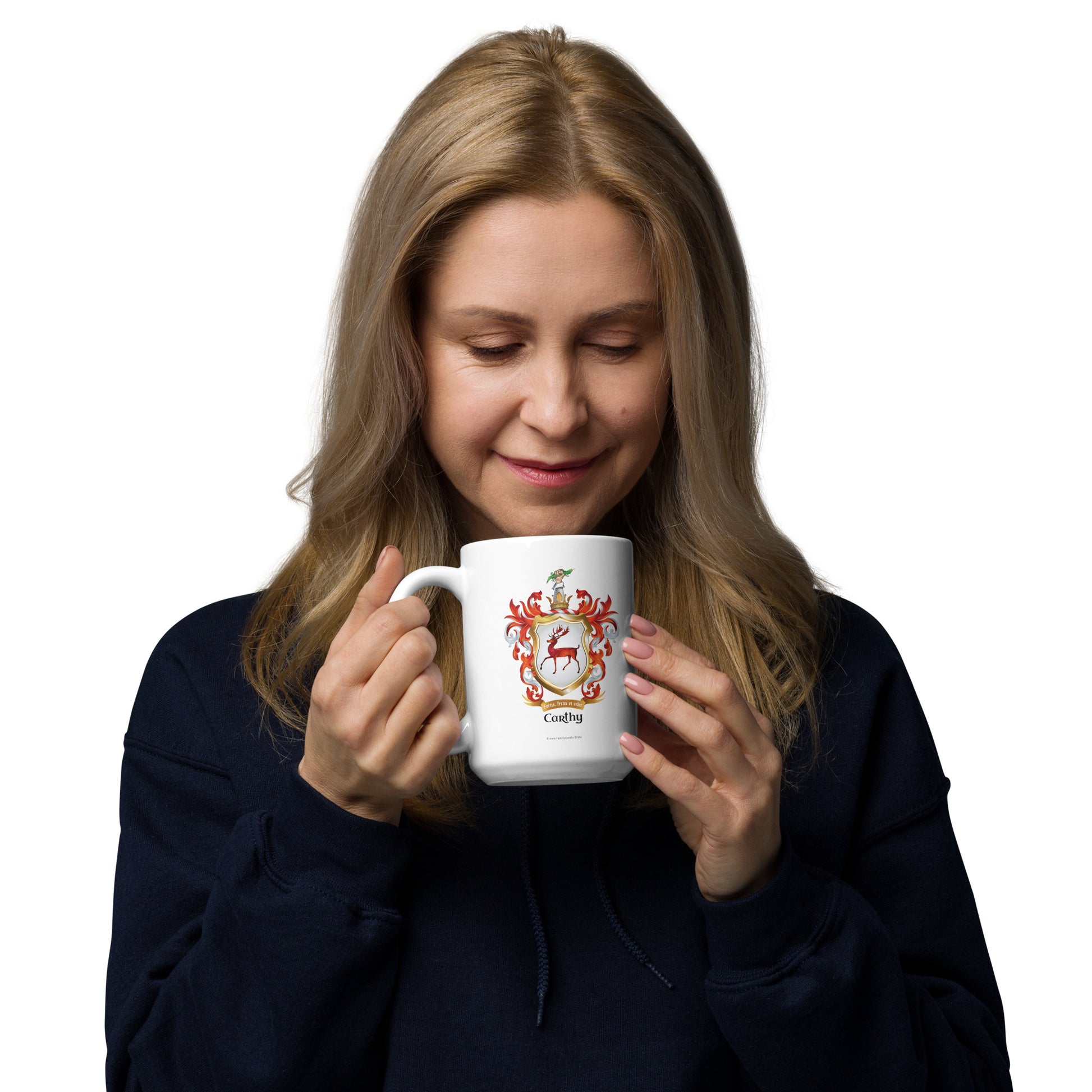 Carthy Family Crest mug-Family Crests Store