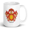 Chavez Family Crest mug - the five keys