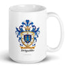 Delgadillo Family Crest mug