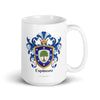 Espinoza Family Crest mug