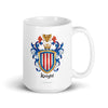 Knight Family Crest mug