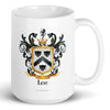 Lee Family Crest mug - English & Irish origin