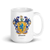 Mason Family Crest mug - lion emblem